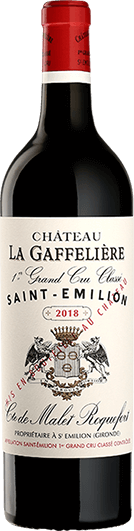 Chateau La Gaffeliere  2018  Front Bottle Shot