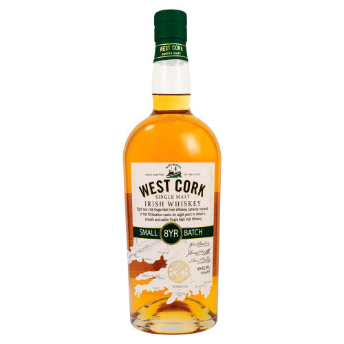 West Cork 8 Year Single Malt Small Batch Whiskey