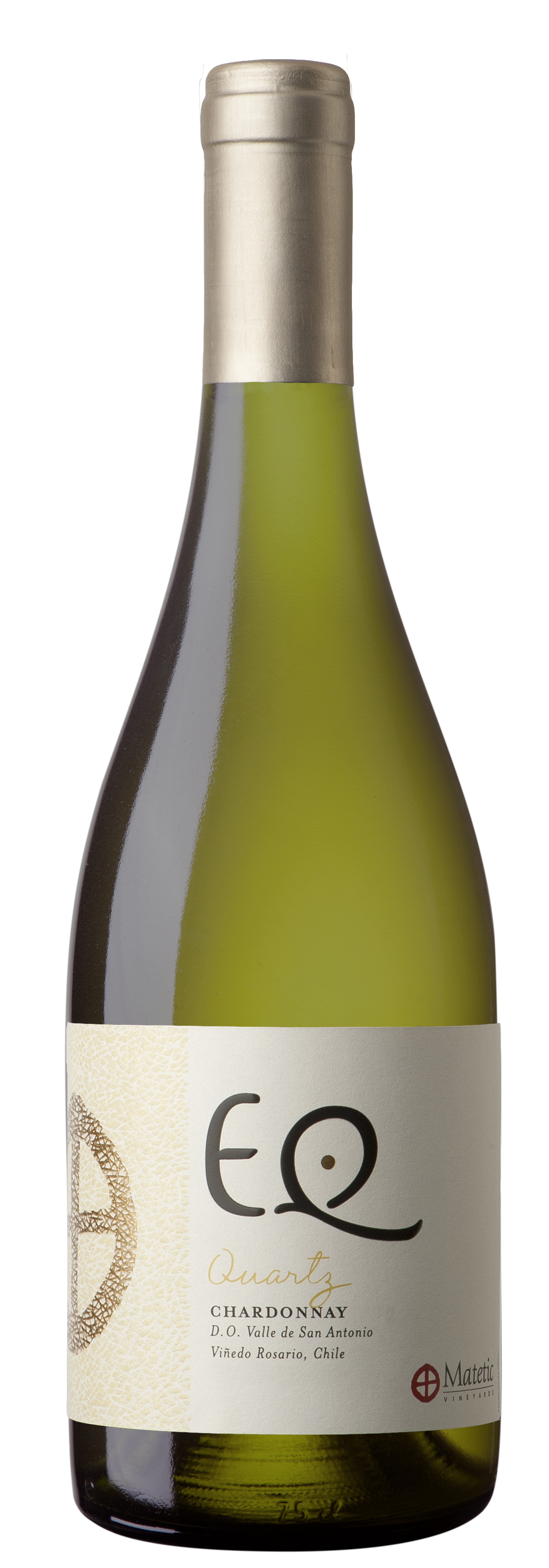 Matetic EQ Quartz Chardonnay 2019  Front Bottle Shot