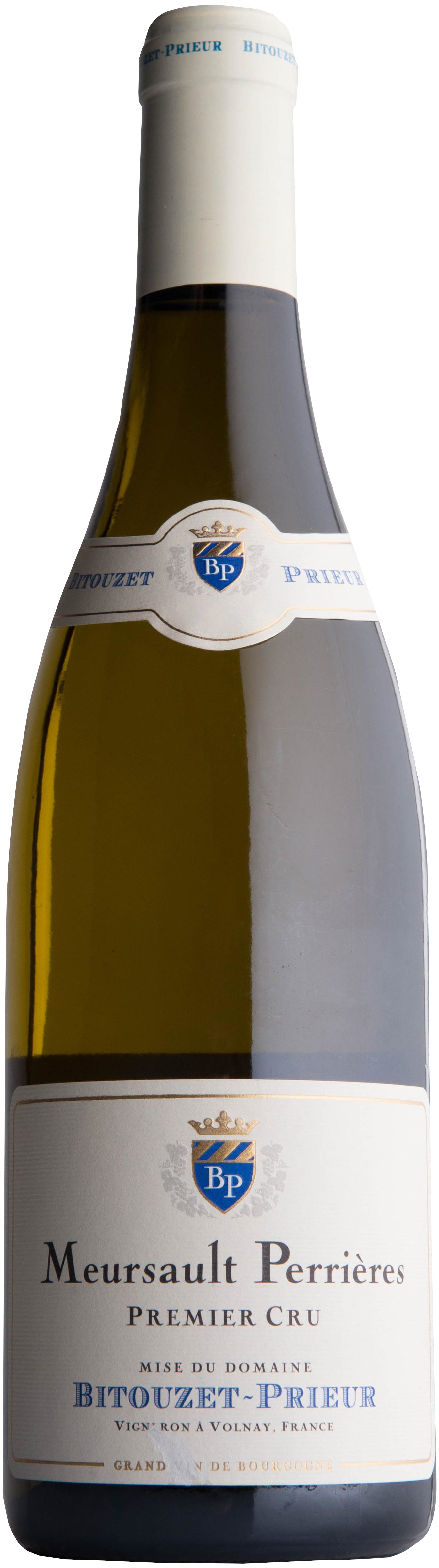 Domaine Bitouzet-Prieur Meursault Les Perrieres Premier Cru 2020  Front Bottle Shot