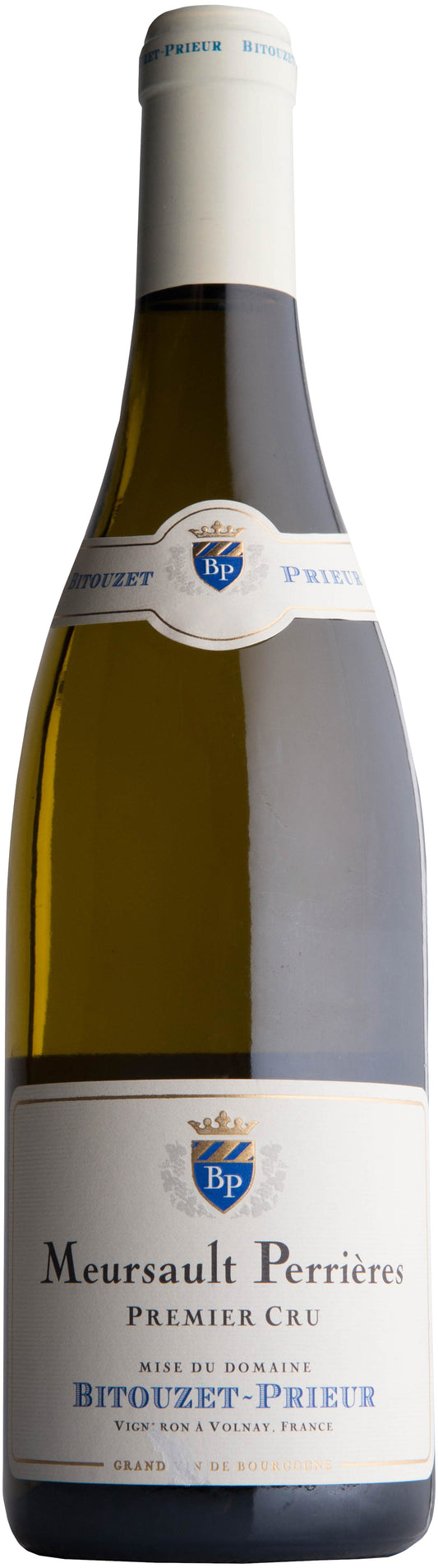 Domaine Bitouzet-Prieur Meursault Les Perrieres Premier Cru 2020  Front Bottle Shot