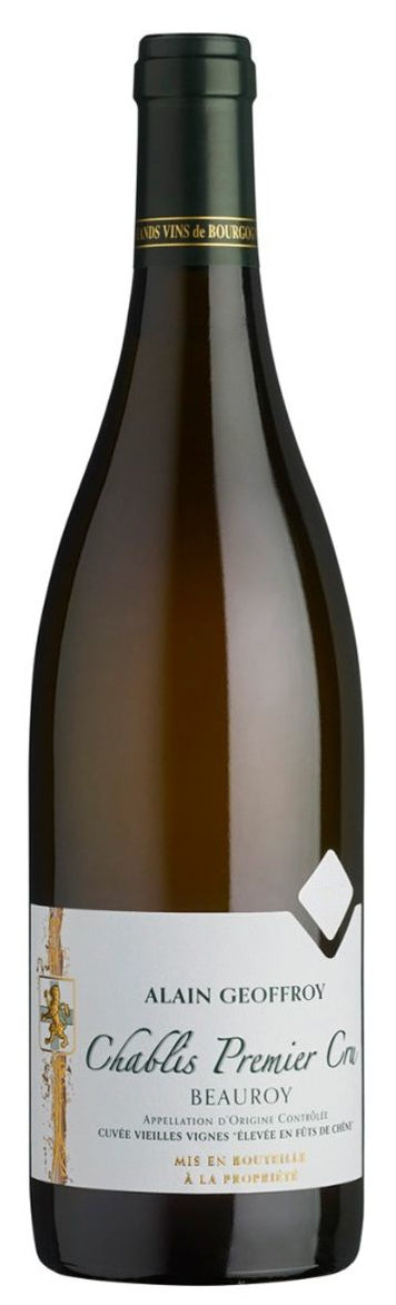 Domaine Geoffroy Chablis Beauroy Vieilles Vignes Premier Cru 2022  Front Bottle Shot
