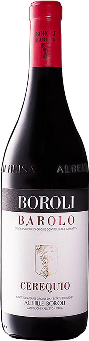 Boroli Barolo Cerequio 2015  Front Bottle Shot