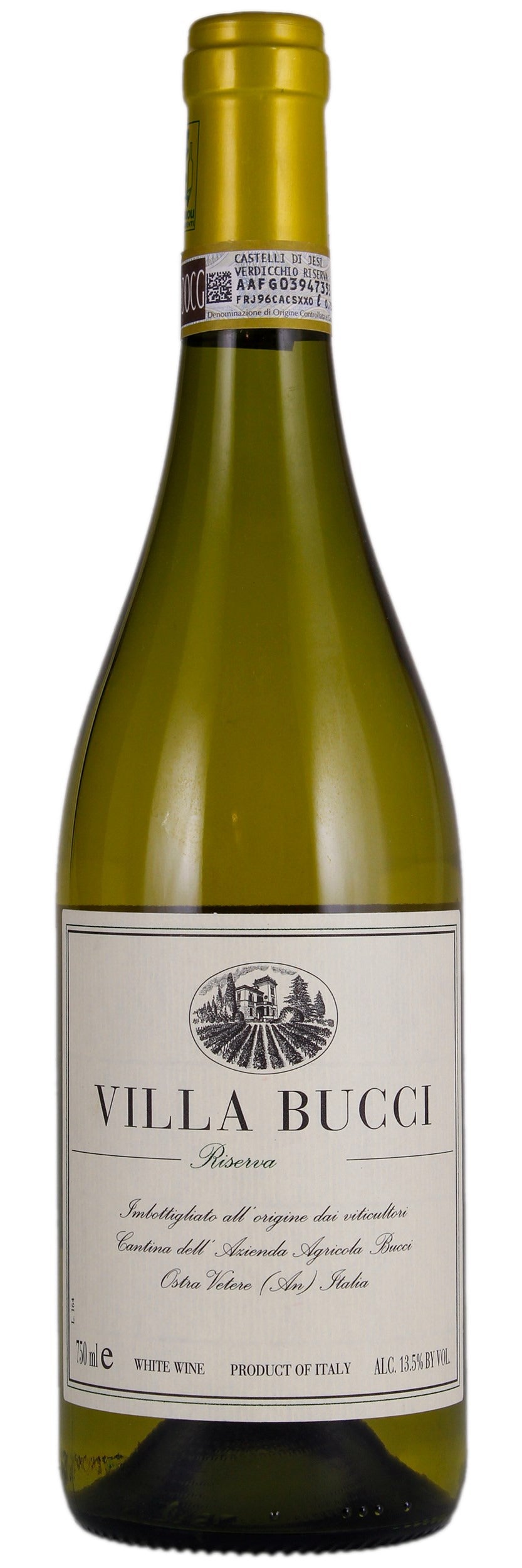 Bucci Villa Bucci Riserva Verdicchio 2018  Front Bottle Shot