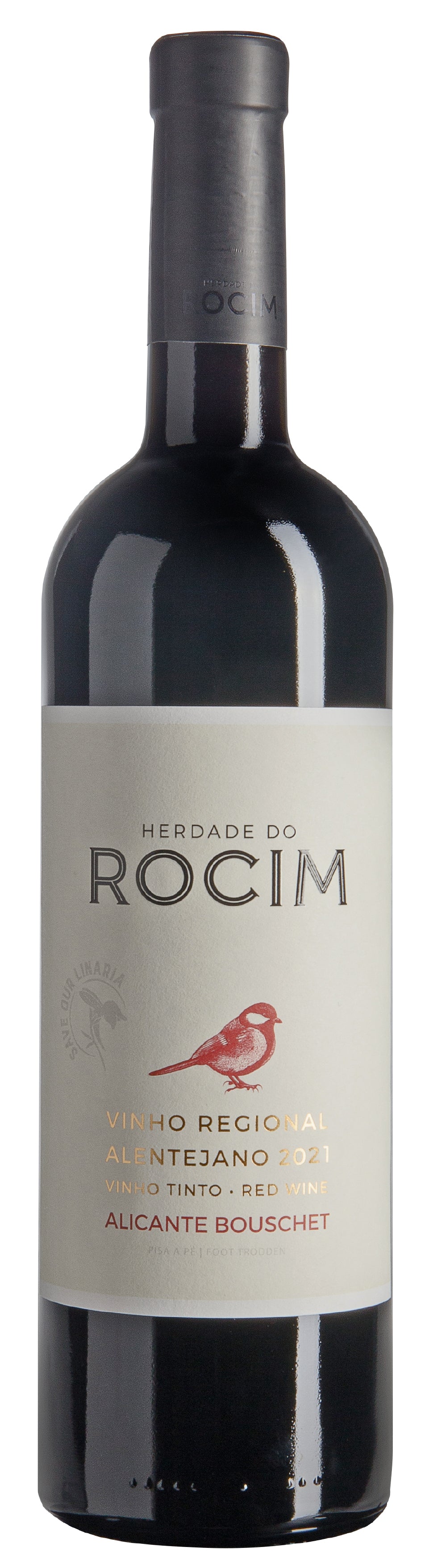 Herdade do Rocim Alicante Bouschet 2021  Front Bottle Shot