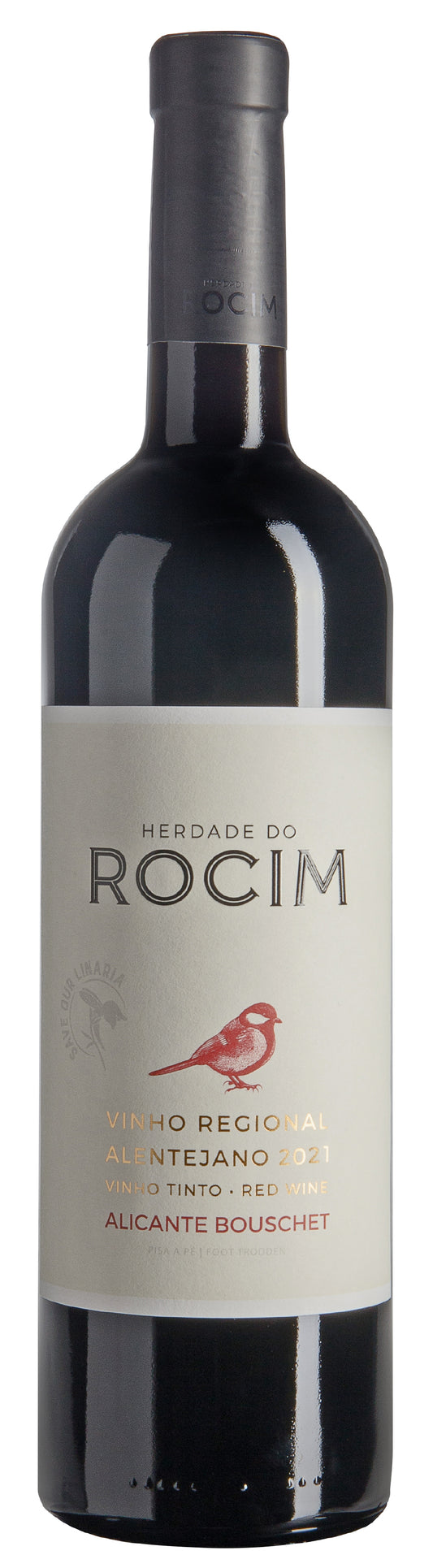 Herdade do Rocim Alicante Bouschet 2021  Front Bottle Shot