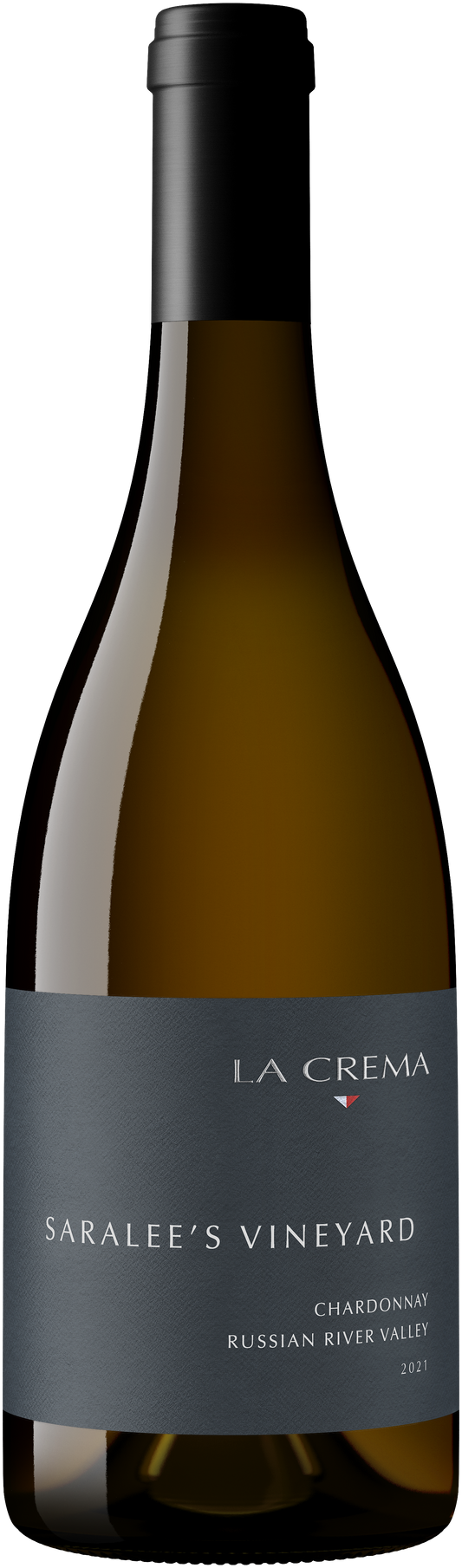 La Crema Saralee's Vineyard Chardonnay 2021  Front Bottle Shot