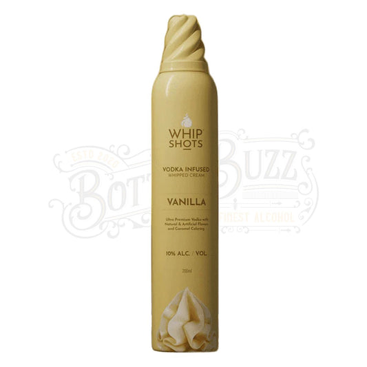 Whipshots Vanilla Vodka Infused Whipped Cream 200ml
