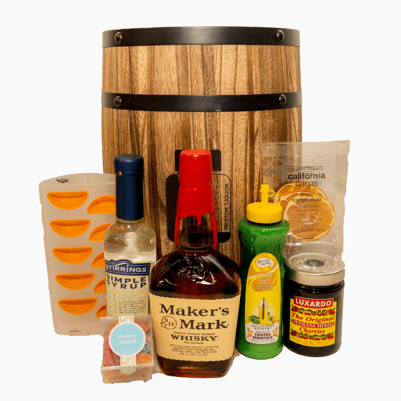 Whiskey Sour Cocktail Gift Basket