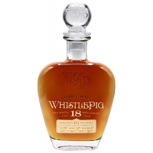 WhistlePig Double Malt 18 Year Old 2nd Edition Rye