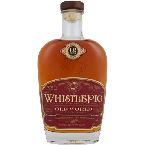 WhistlePig Old World Straight Rye Whiskey Madeira Finish