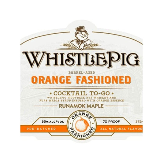 WhistlePig Orange Fashioned Cocktail 375ml