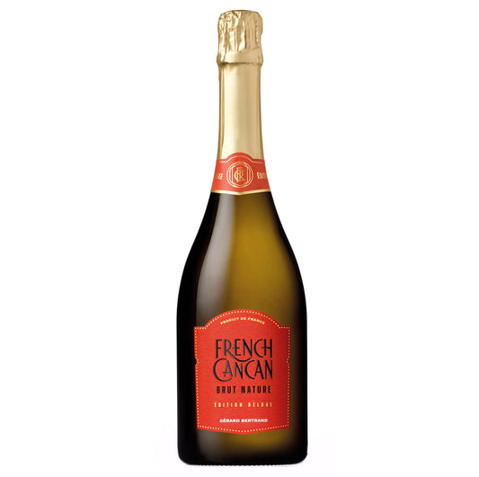 Gerard Bertrand French Cancan Brut Nature  Front Bottle Shot