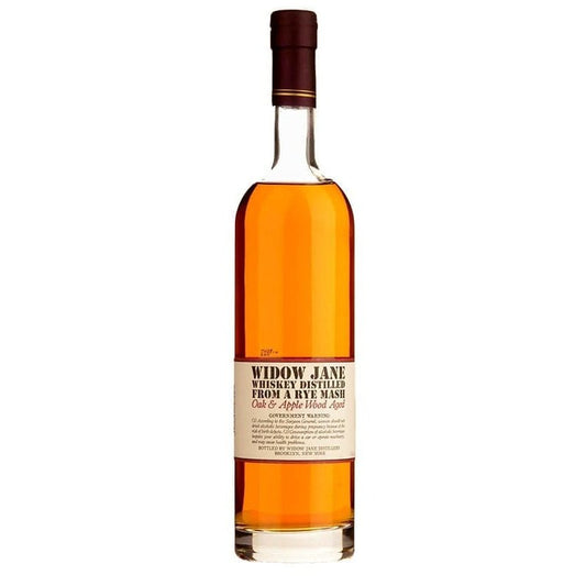 Widow Jane Oak & Apple Wood Aged Rye Mash Whiskey