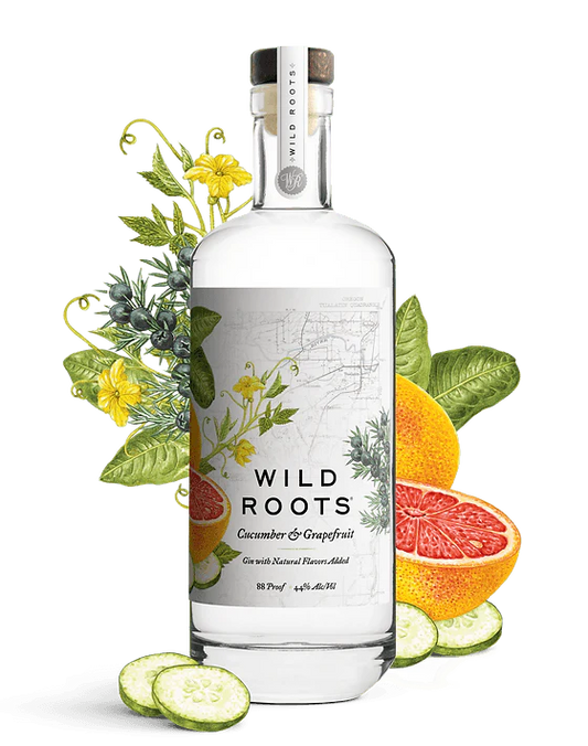 Wild Roots Cucumber And Grapefruit Gin (750Ml)