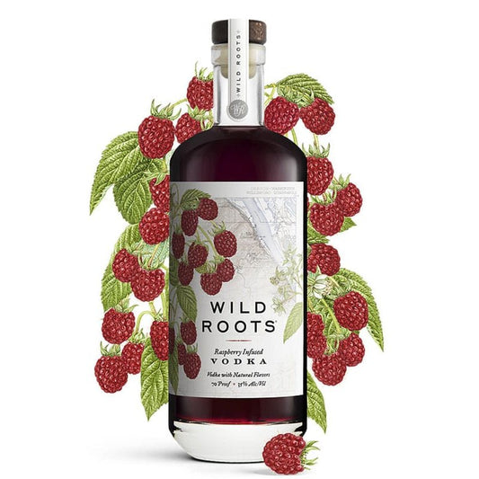 Wild Roots Raspberry Infused Vodka 750ml
