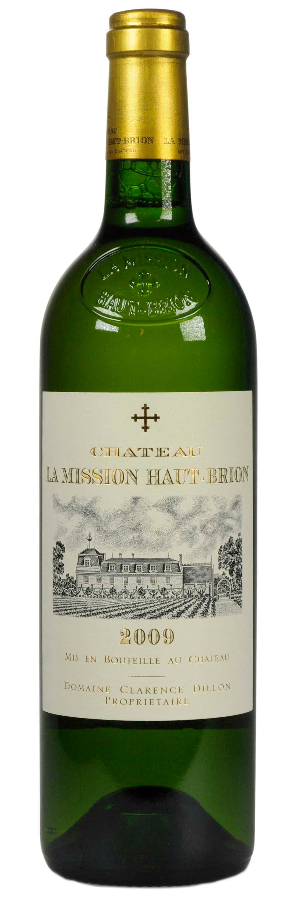 Chateau La Mission Haut-Brion Blanc 2009  Front Bottle Shot