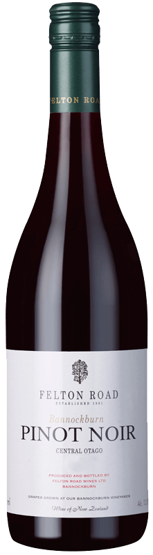 Felton Road Bannockburn Pinot Noir 2021  Front Bottle Shot