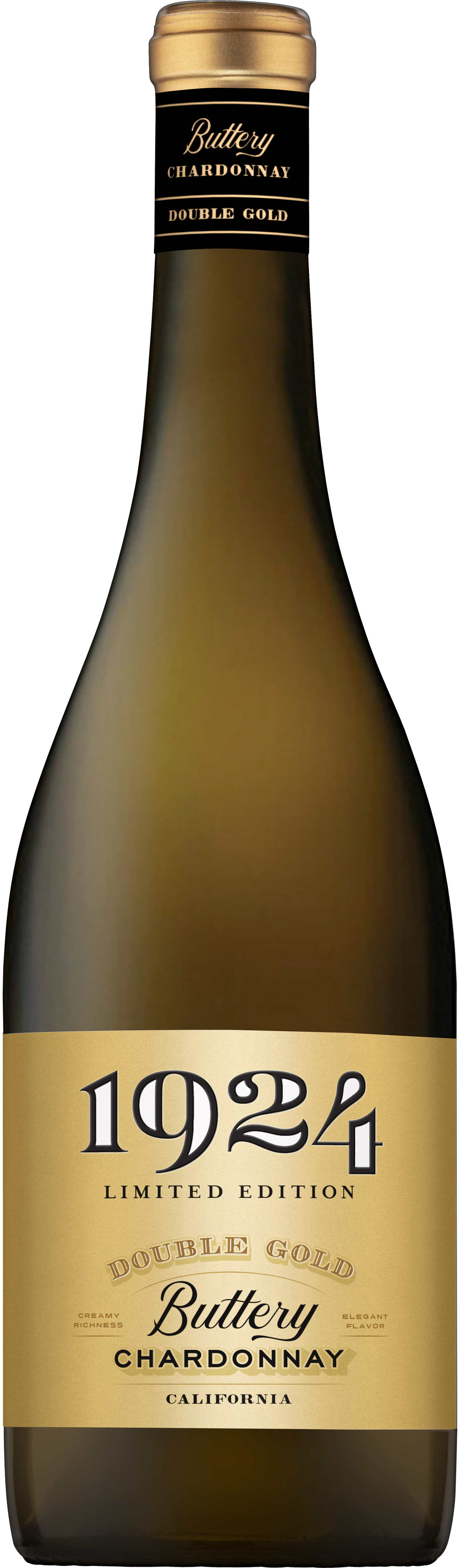 1924 Buttery Chardonnay 2023  Front Bottle Shot