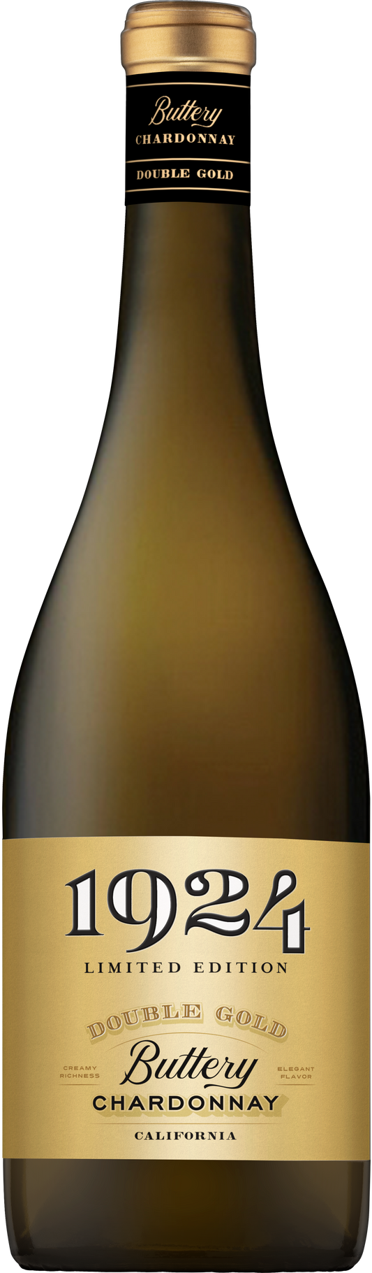1924 Buttery Chardonnay 2023  Front Bottle Shot