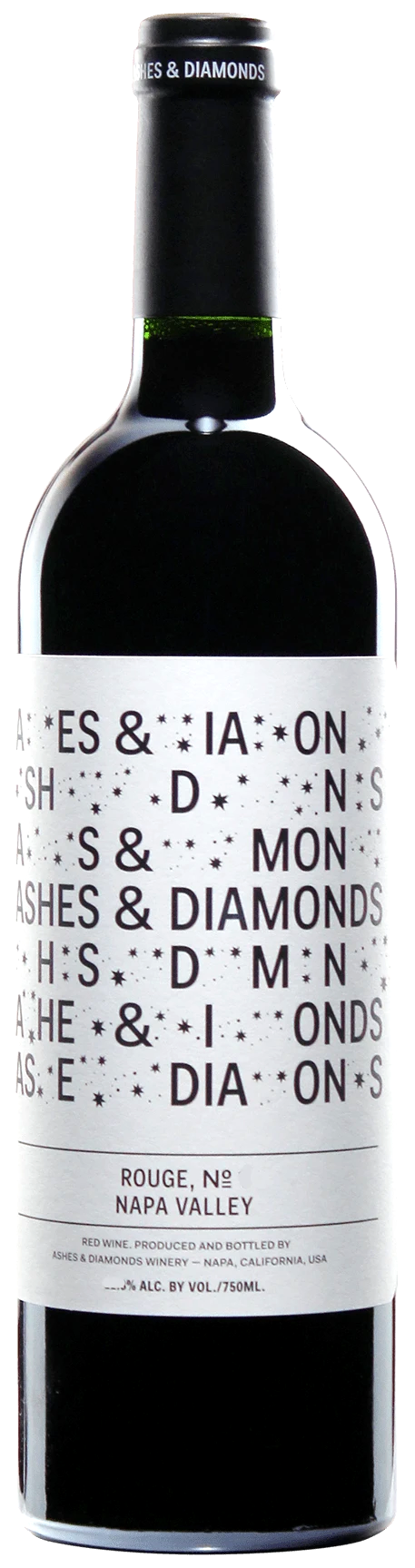 Ashes & Diamonds Rouge No. 6  Front Bottle Shot
