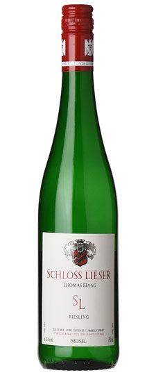 Schloss Lieser Estate Riesling Feinherb 2021  Front Bottle Shot