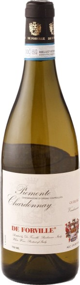 De Forville Piemonte Chardonnay 2024  Front Bottle Shot