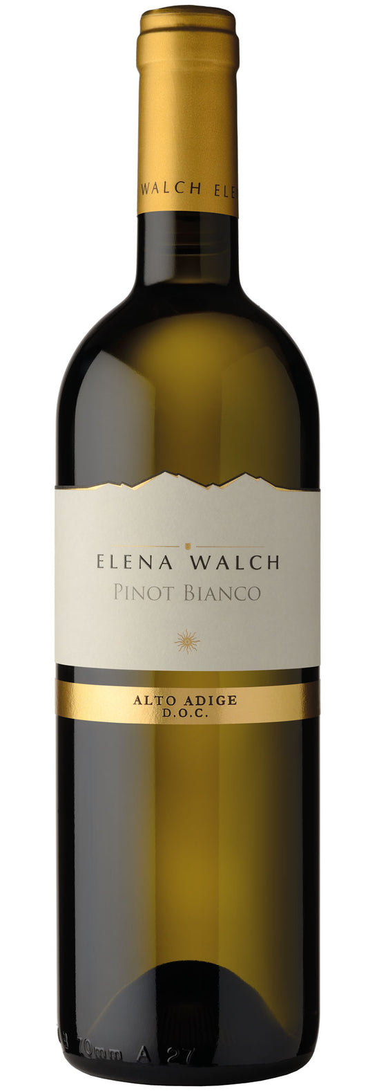 Elena Walch Pinot Bianco 2023  Front Bottle Shot