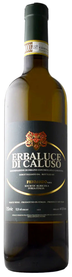 Luigi Ferrando Erbaluce di Caluso 2023  Front Bottle Shot