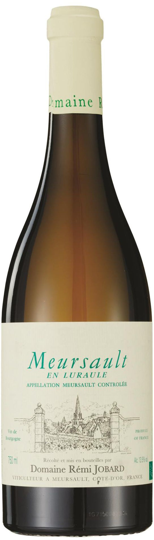 Domaine Remi Jobard Meursault En Luraule 2022  Front Bottle Shot