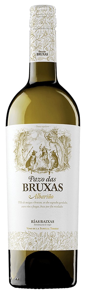 Familia Torres Pazo das Bruxas Albarino 2023  Front Bottle Shot