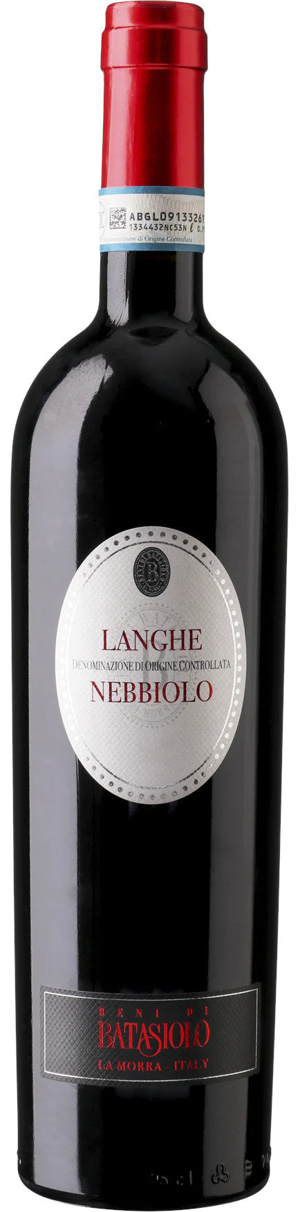 Beni di Batasiolo Langhe Nebbiolo 2017  Front Bottle Shot