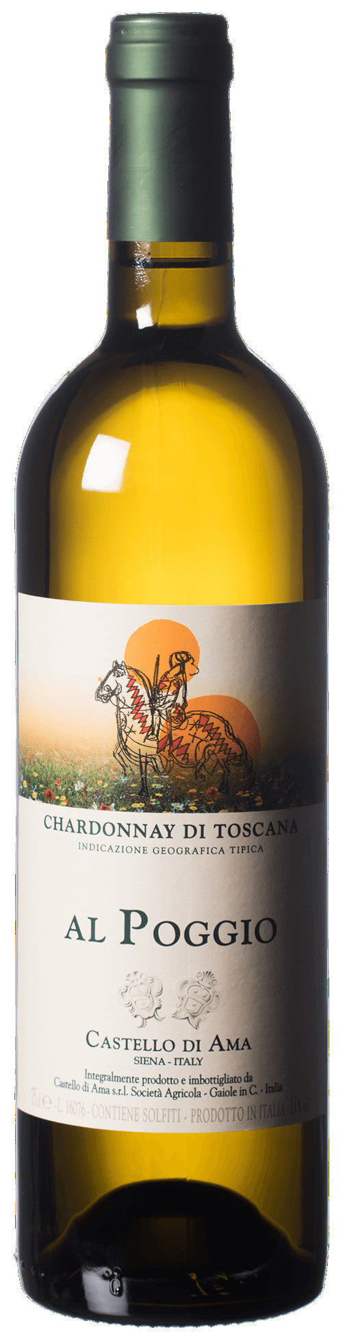 Castello di Ama Al Poggio Chardonnay 2020  Front Bottle Shot