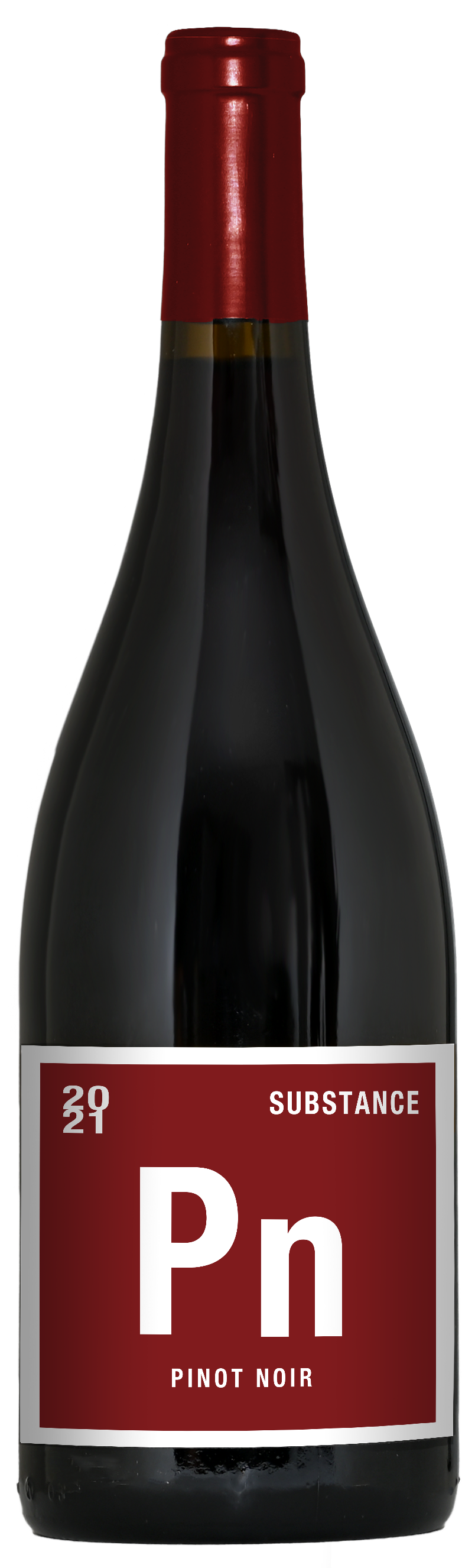 Substance Pinot Noir 2021  Front Bottle Shot