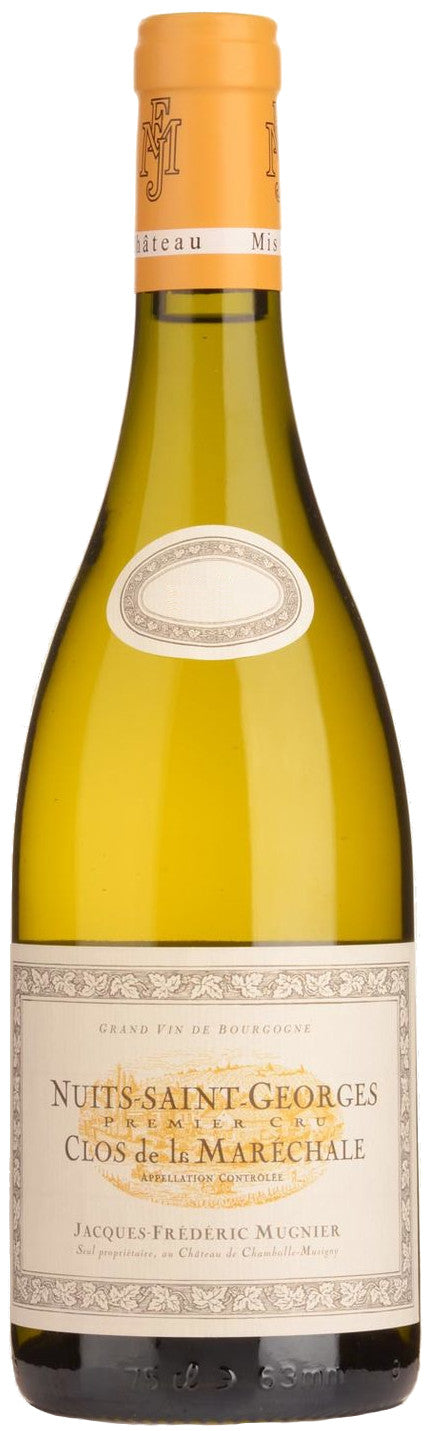 Domaine Jacques-Frederic Mugnier Nuits-Saint-Georges Clos de la Marechale Premier Cru Blanc 2021  Front Bottle Shot