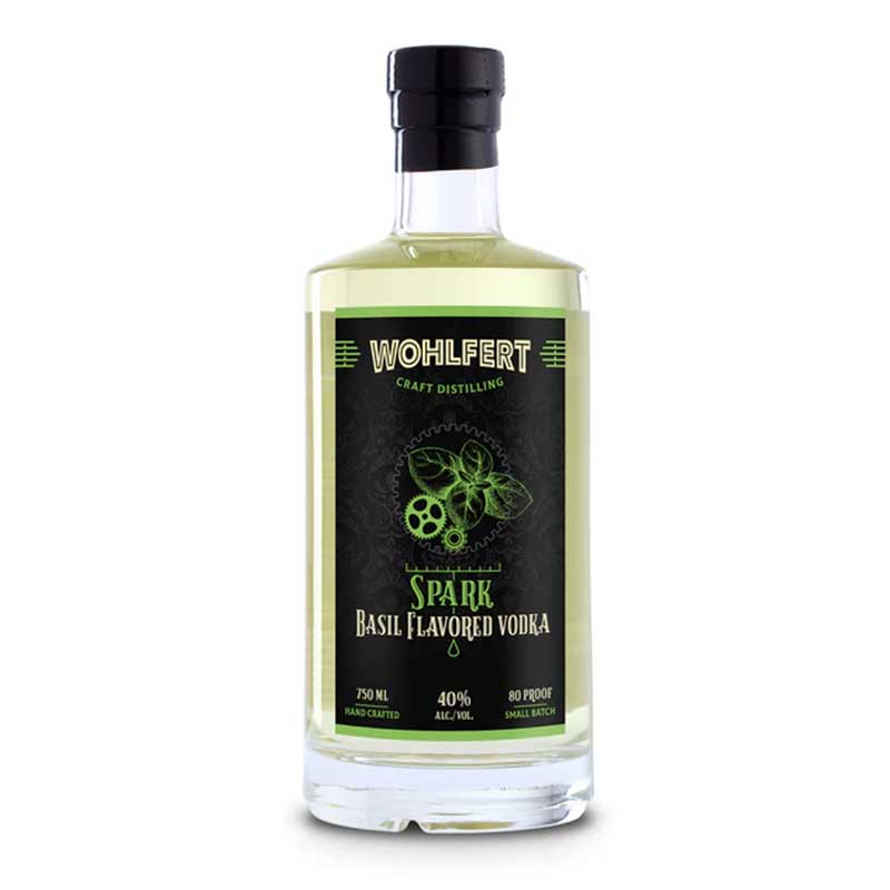 Wohlfert Craft Distilling Spark Basil Flavored Vodka 750ml