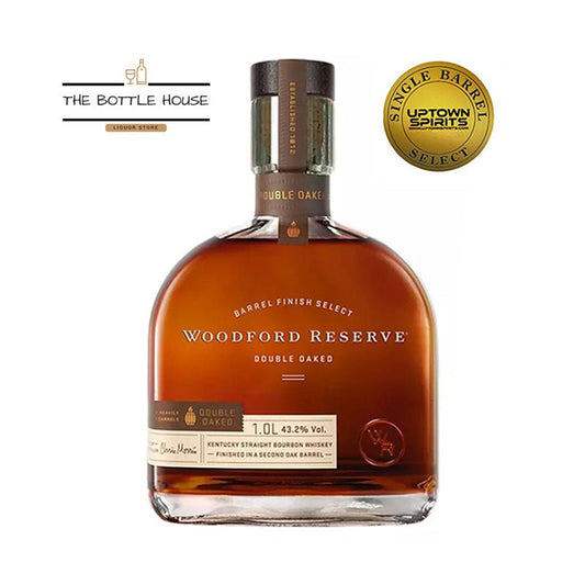 Woodford Reserve Double Oaked Single Barrel | Uptown Spirits & The Bottle House Barrel Pick 750ml