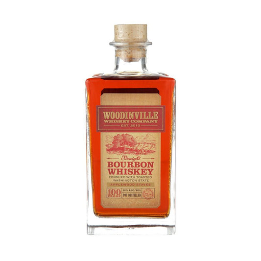 Woodinville Applewood Staves Bourbon Whiskey 750ml