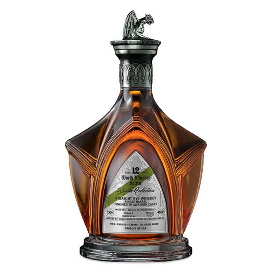 World Whiskey Society 12 Year Awamori Cask Rye Whiskey 750ml