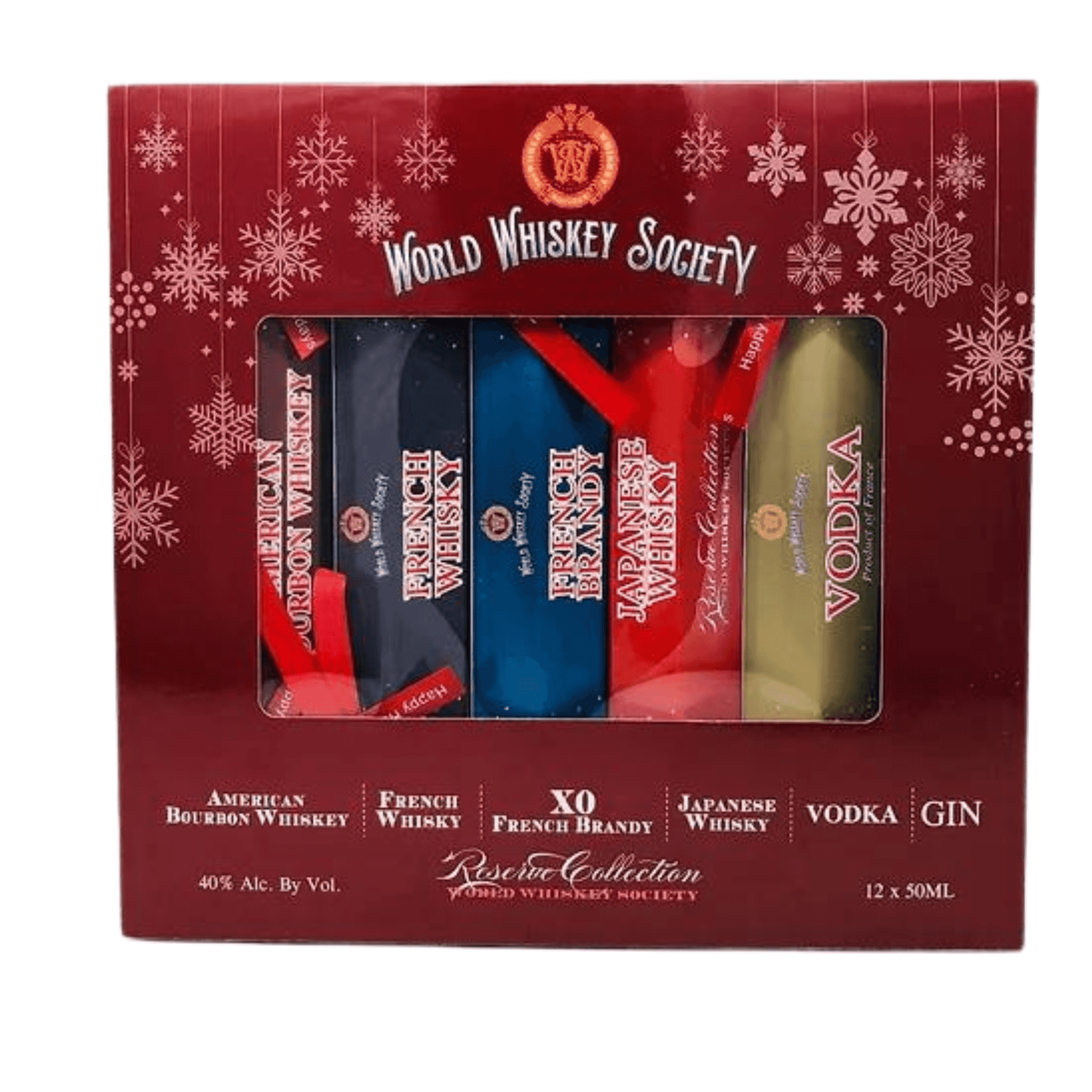 World Whiskey Society Candy Shaped Gift Set (12X50Ml)