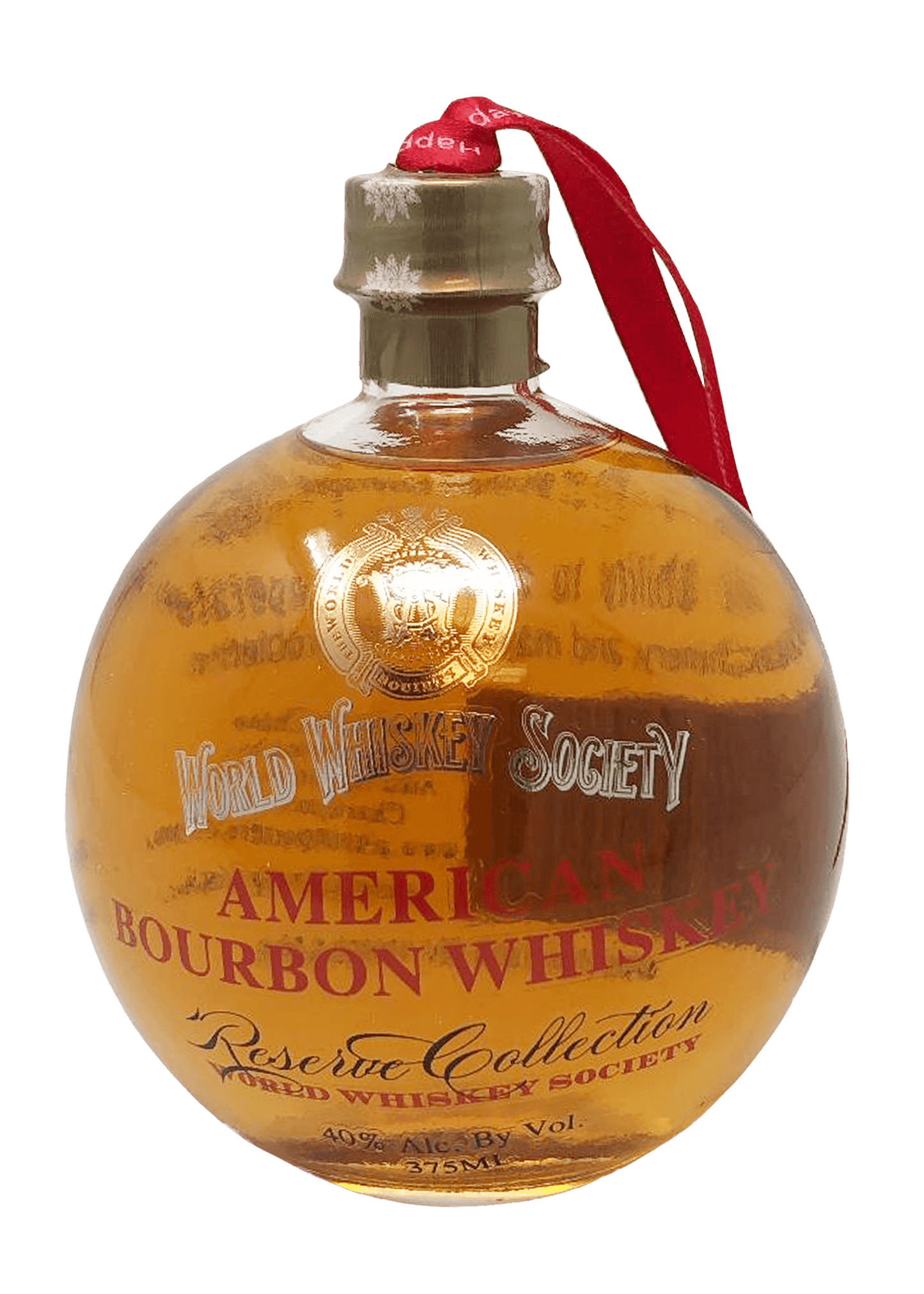 World Whiskey Society Christmas Ball American Bourbon Whiskey (375Ml)