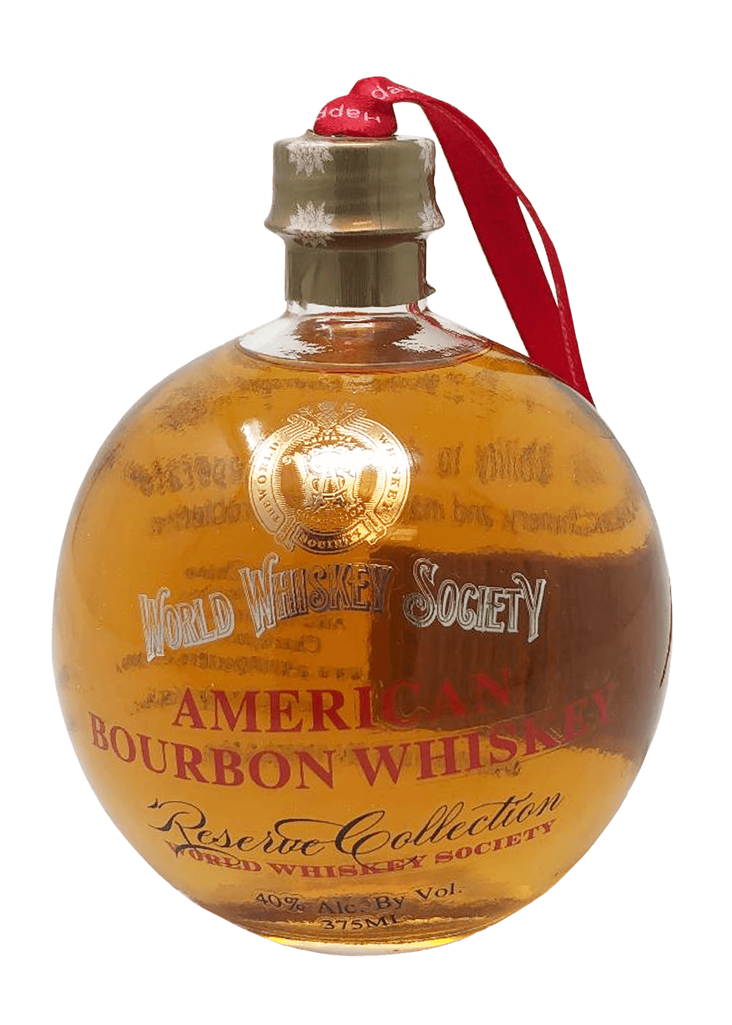 World Whiskey Society Christmas Ball American Bourbon Whiskey (375Ml)