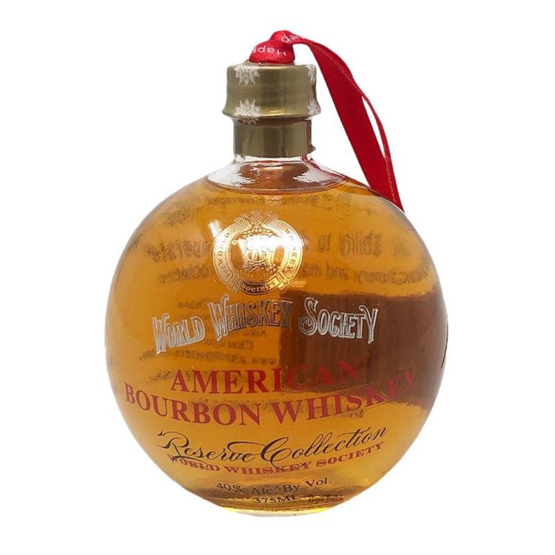 World Whiskey Society Christmas Balls Bourbon Whiskey 375ml