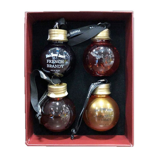 World Whiskey Society Christmas Balls Whisky 4/50ml