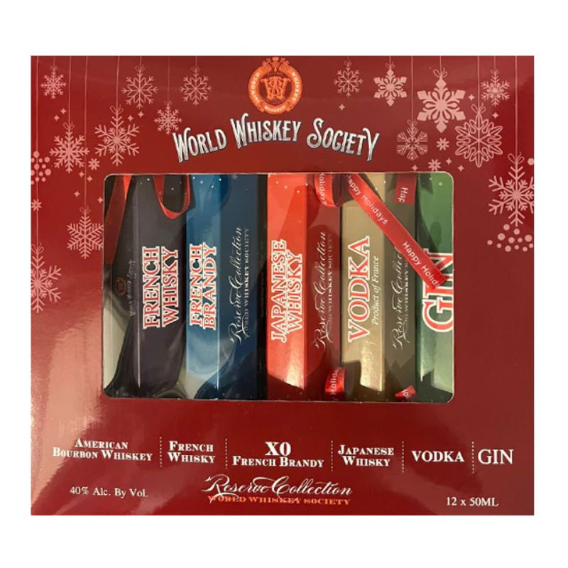 World Whiskey Society Reserve Collection Christmas Candy 12/50ml