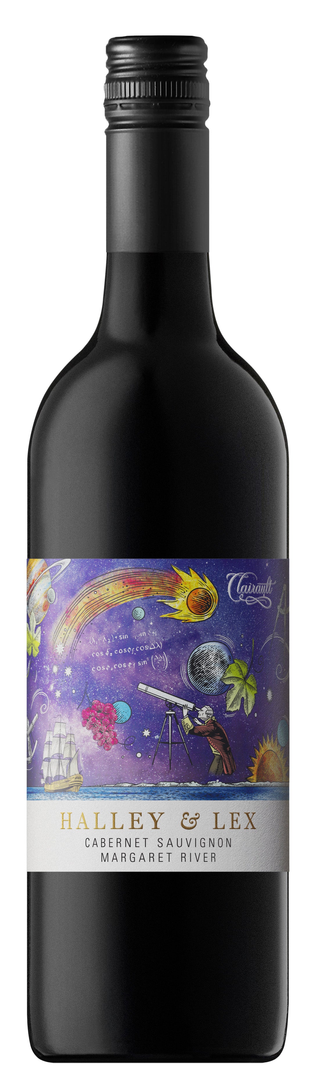 Clairault Halley and Lex Cabernet Sauvignon 2017  Front Bottle Shot