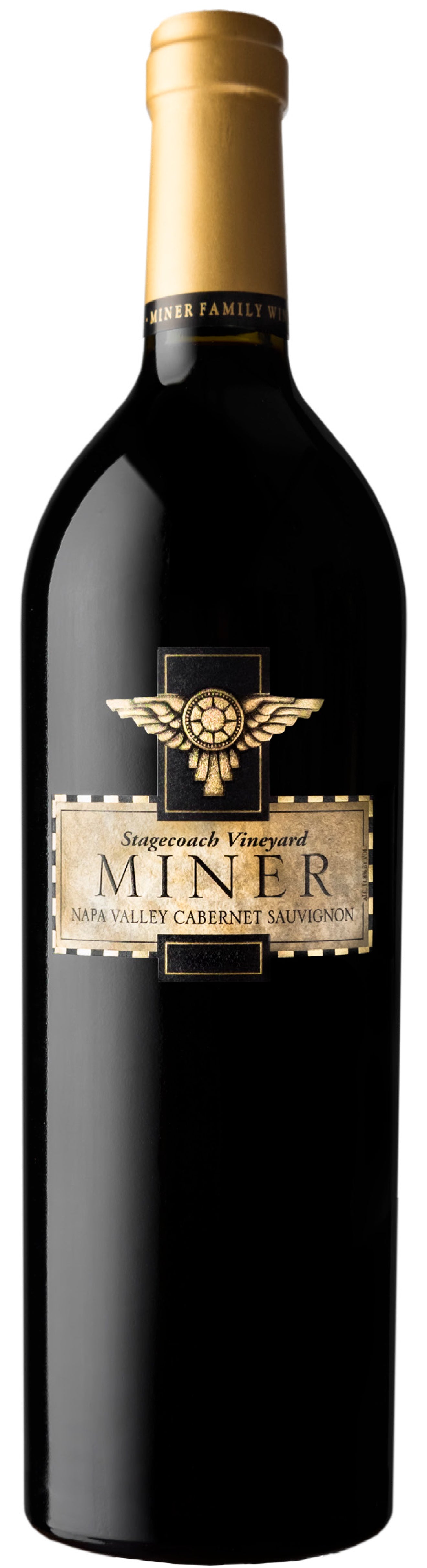 Miner Family Stagecoach Cabernet Sauvignon 2019  Front Bottle Shot
