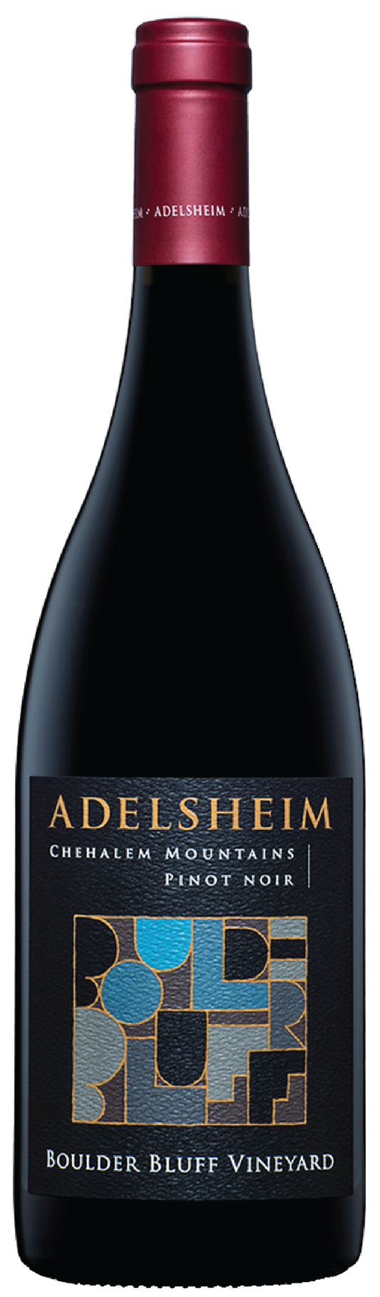 Adelsheim Boulder Bluff Vineyard Pinot Noir 2022  Front Bottle Shot