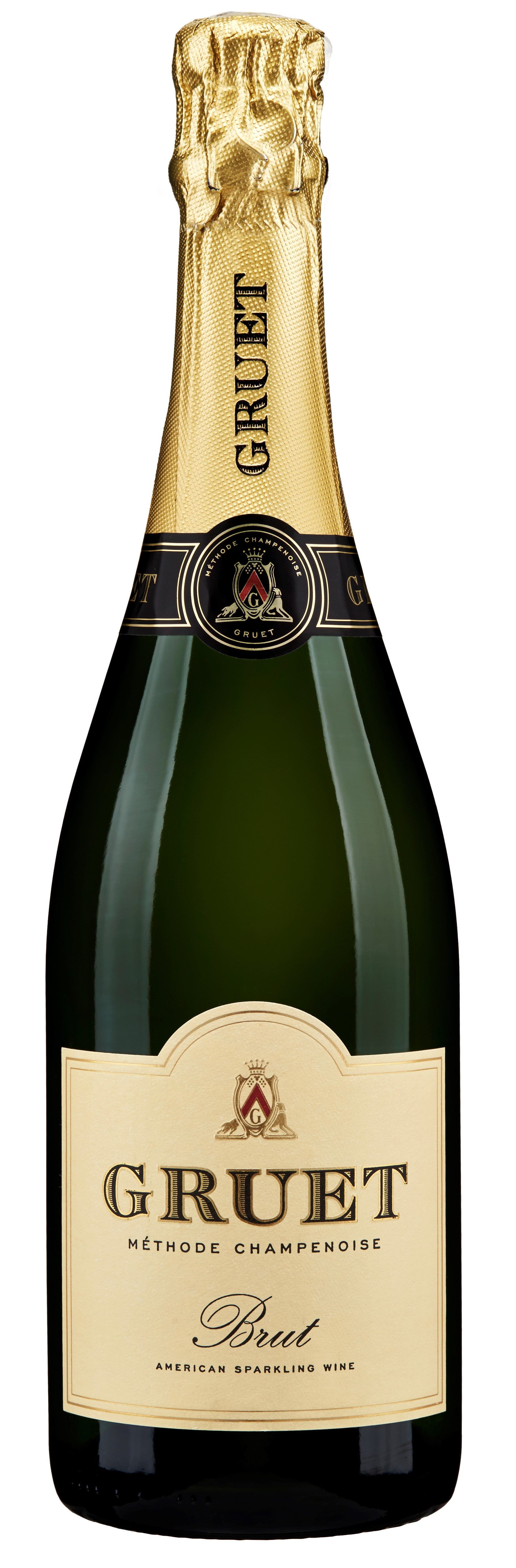 Gruet Brut  Front Bottle Shot