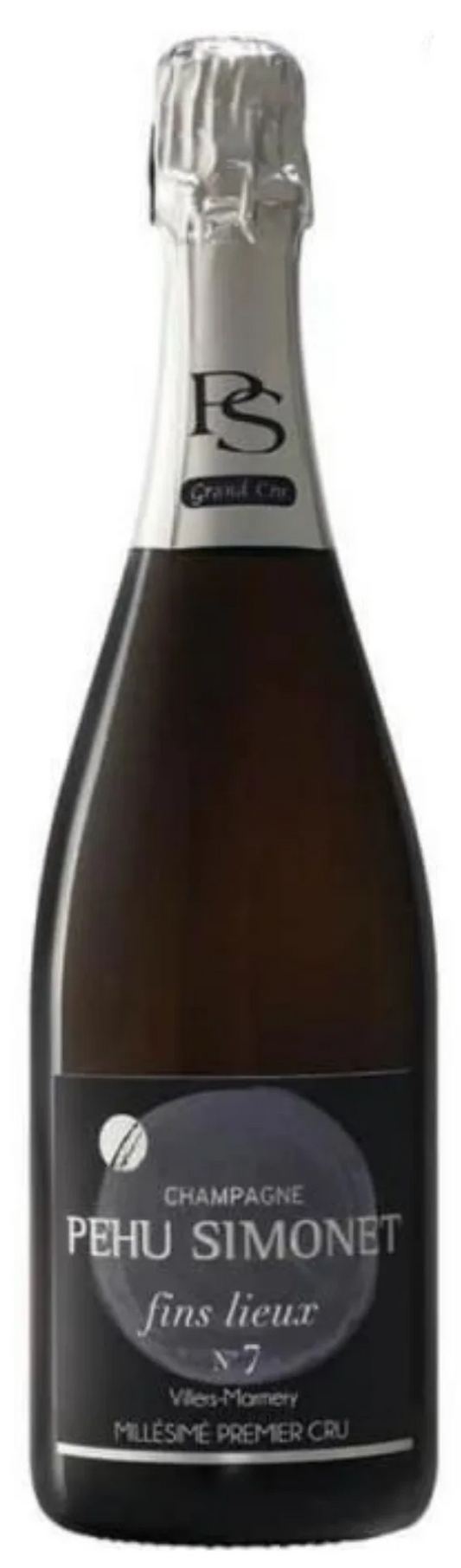 Pehu Simonet Fins Lieux No. 7 Extra Brut Premier Cru 2013  Front Bottle Shot